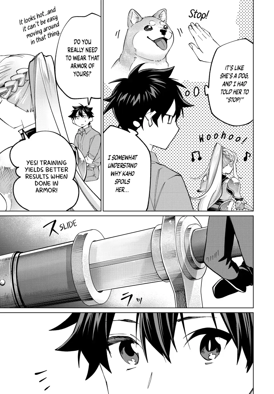 All My Neighbors are Convinced the Female Knight from My Rice Field Is My Wife Chapter 26 page 3 - 
