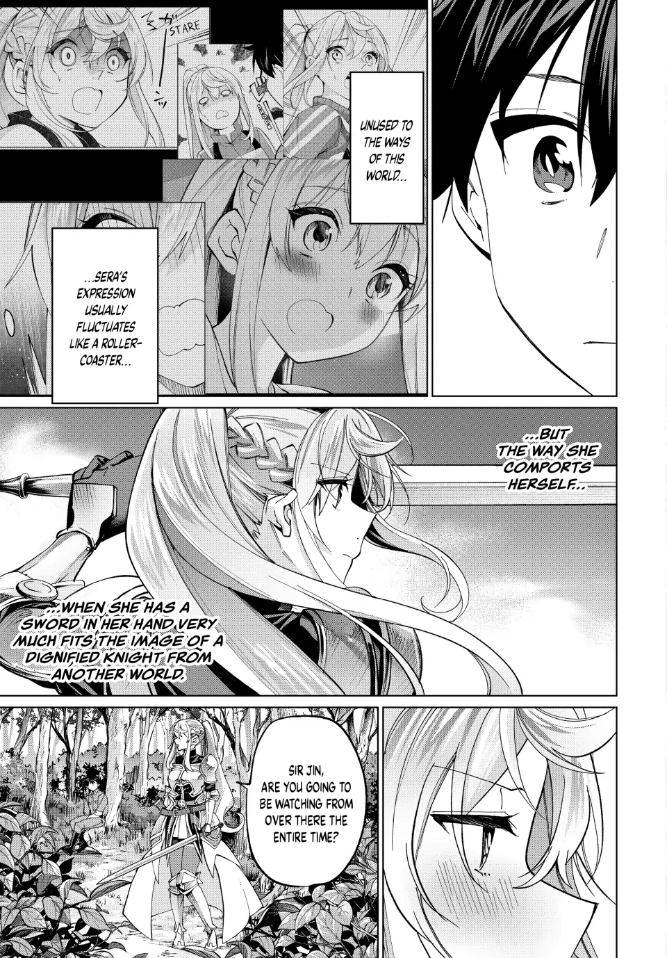 All My Neighbors are Convinced the Female Knight from My Rice Field Is My Wife Chapter 26 page 5 - 