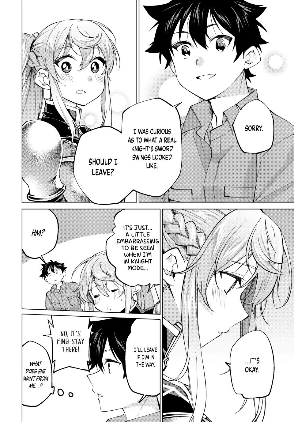 All My Neighbors are Convinced the Female Knight from My Rice Field Is My Wife Chapter 26 page 6 - 