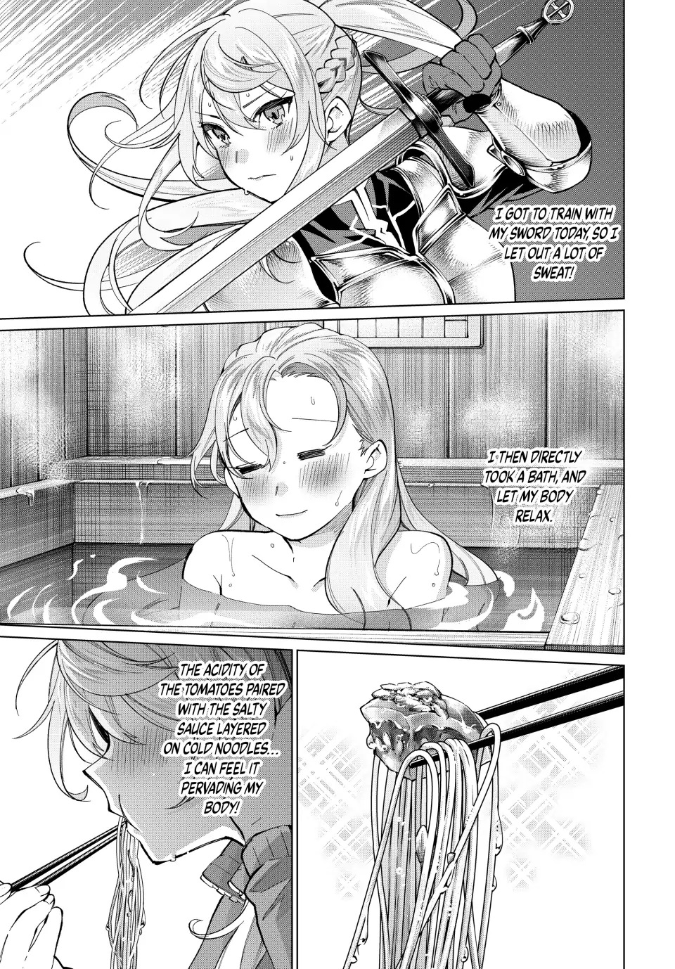 All My Neighbors are Convinced the Female Knight from My Rice Field Is My Wife Chapter 27 page 13 - 