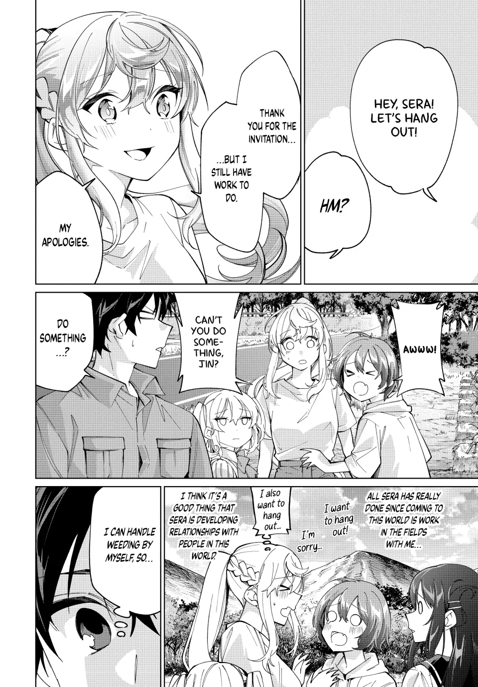 All My Neighbors are Convinced the Female Knight from My Rice Field Is My Wife Chapter 28 page 18 - 