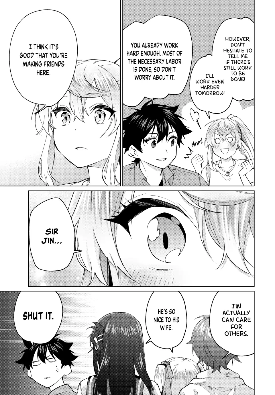 All My Neighbors are Convinced the Female Knight from My Rice Field Is My Wife Chapter 29 page 3 - 