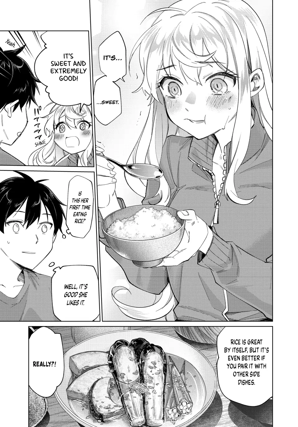 All My Neighbors are Convinced the Female Knight from My Rice Field Is My Wife Chapter 3 page 5 - 