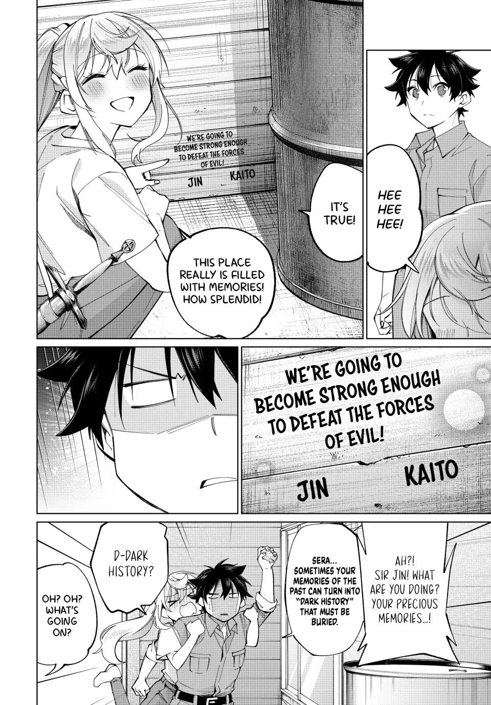All My Neighbors are Convinced the Female Knight from My Rice Field Is My Wife Chapter 30 page 11 - 