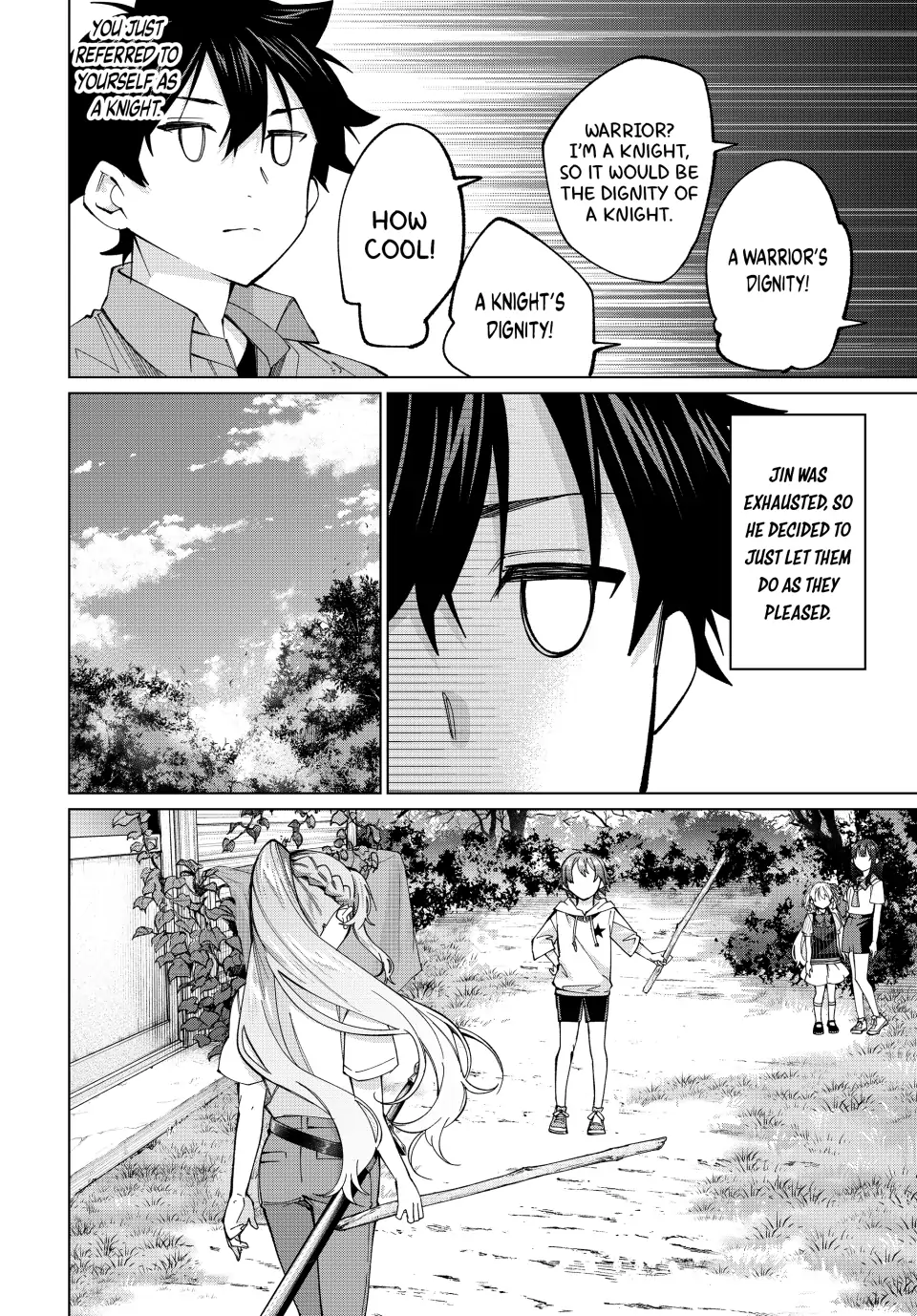 All My Neighbors are Convinced the Female Knight from My Rice Field Is My Wife Chapter 30 page 15 - 
