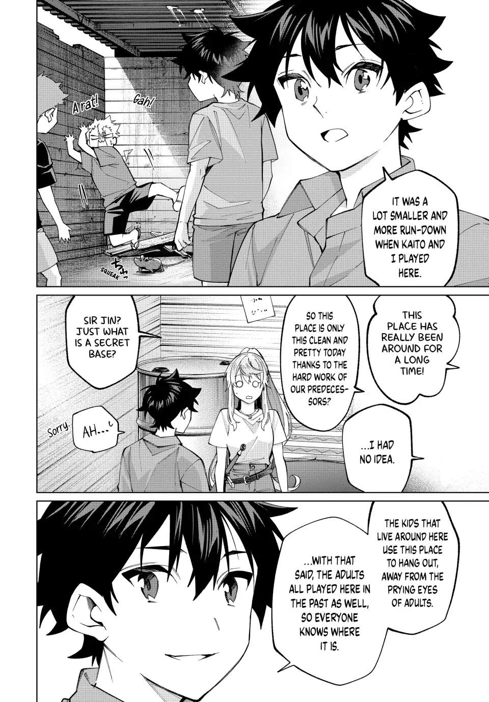 All My Neighbors are Convinced the Female Knight from My Rice Field Is My Wife Chapter 30 page 9 - 