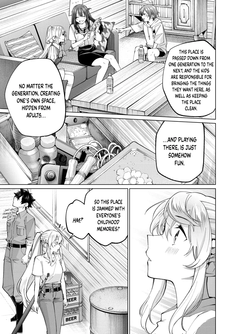 All My Neighbors are Convinced the Female Knight from My Rice Field Is My Wife Chapter 30 page 10 - 