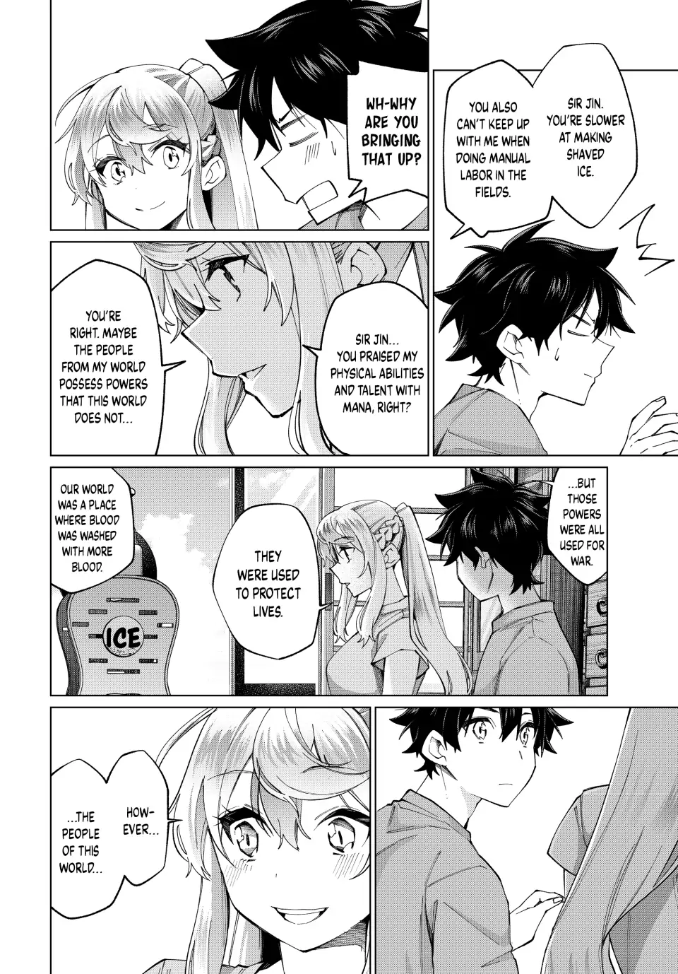 All My Neighbors are Convinced the Female Knight from My Rice Field Is My Wife Chapter 31 page 11 - 