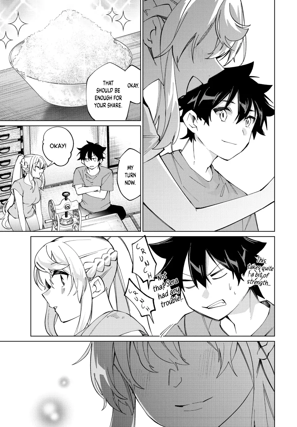 All My Neighbors are Convinced the Female Knight from My Rice Field Is My Wife Chapter 31 page 10 - 