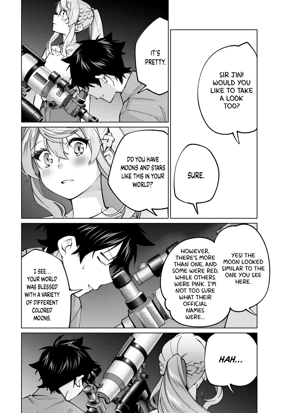 All My Neighbors are Convinced the Female Knight from My Rice Field Is My Wife Chapter 33 page 13 - 