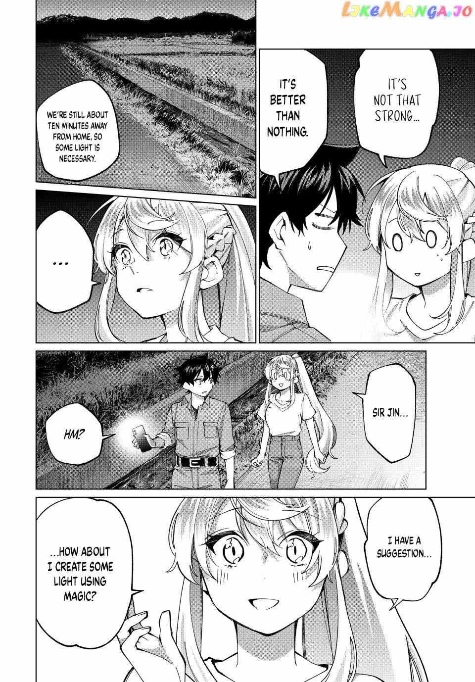 All My Neighbors are Convinced the Female Knight from My Rice Field Is My Wife Chapter 34 page 8 - 