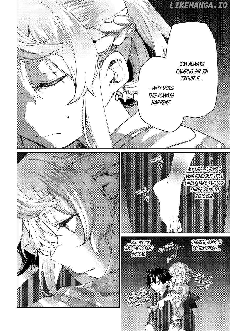 All My Neighbors are Convinced the Female Knight from My Rice Field Is My Wife Chapter 38 page 11 - 