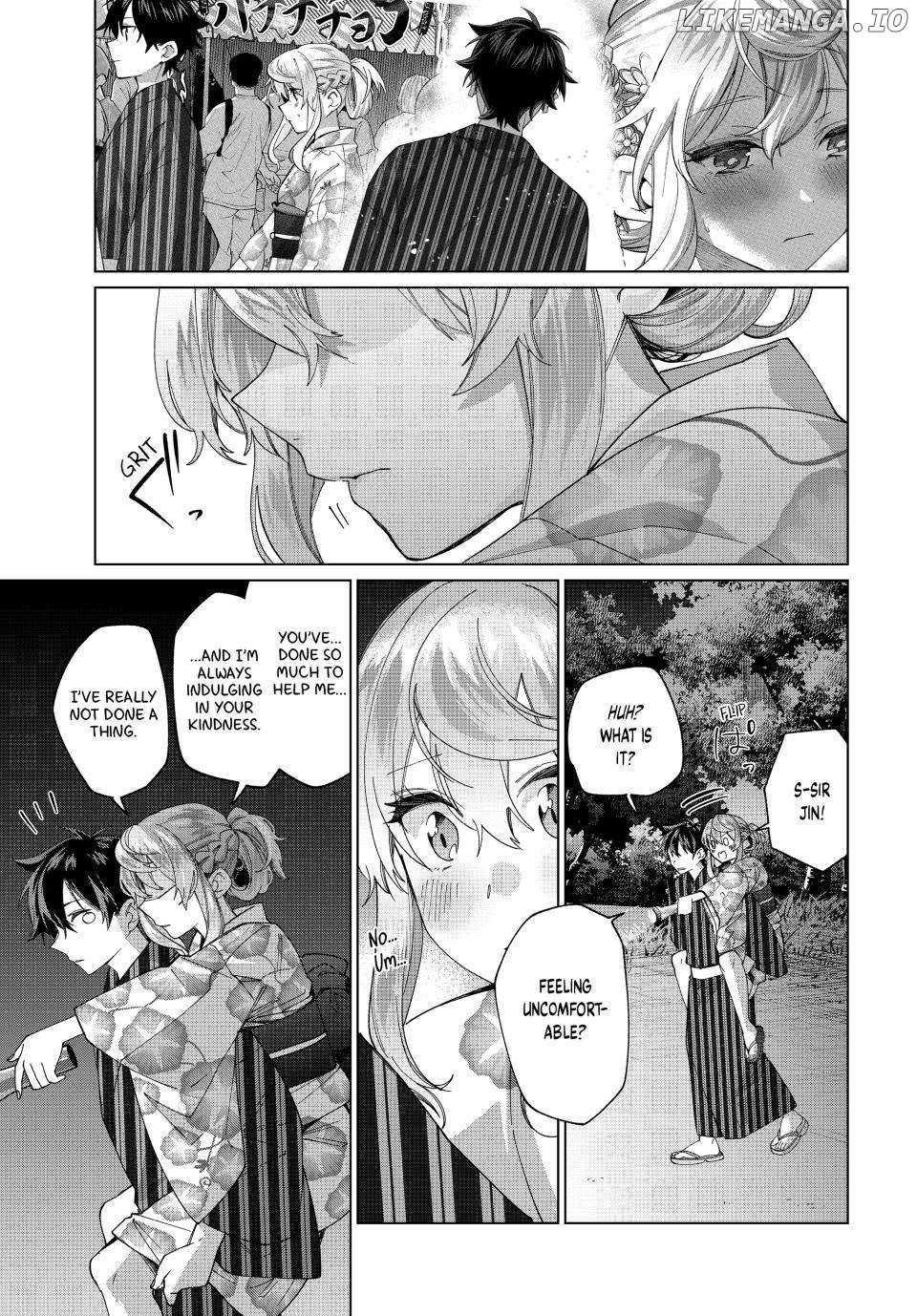All My Neighbors are Convinced the Female Knight from My Rice Field Is My Wife Chapter 38 page 12 - 
