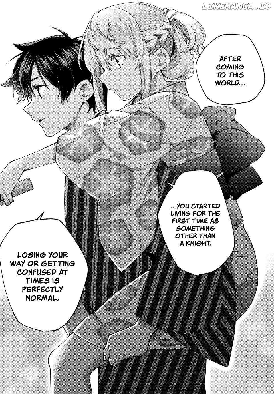 All My Neighbors are Convinced the Female Knight from My Rice Field Is My Wife Chapter 38 page 17 - 