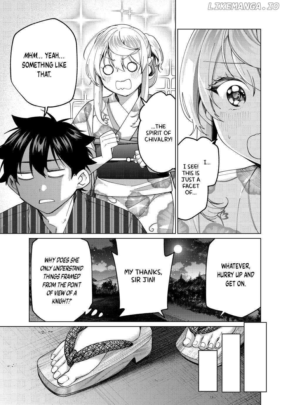 All My Neighbors are Convinced the Female Knight from My Rice Field Is My Wife Chapter 38 page 8 - 