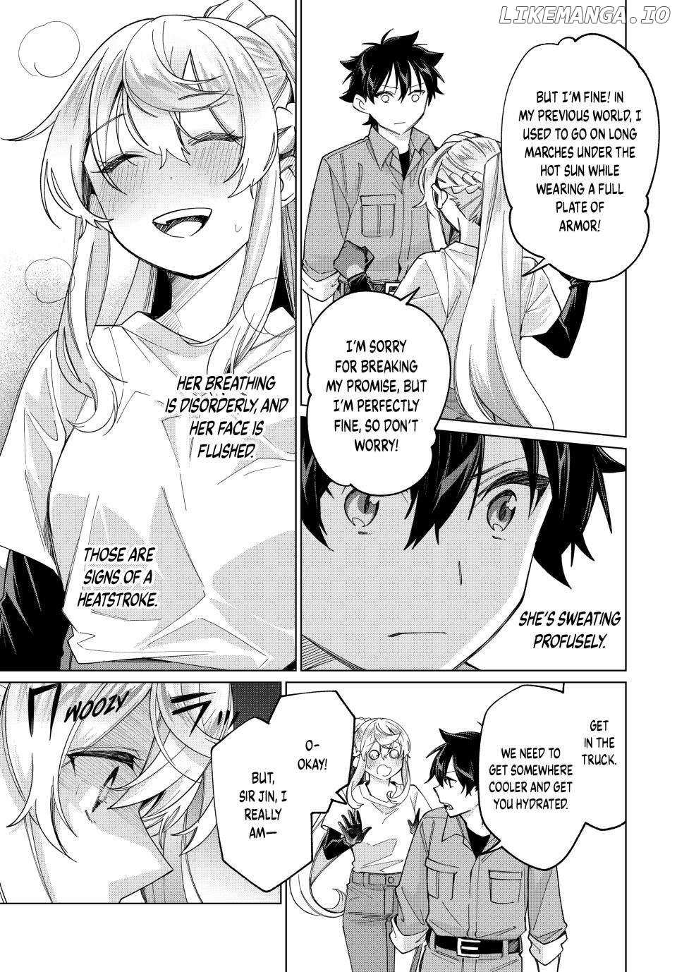 All My Neighbors are Convinced the Female Knight from My Rice Field Is My Wife Chapter 39 page 18 - 