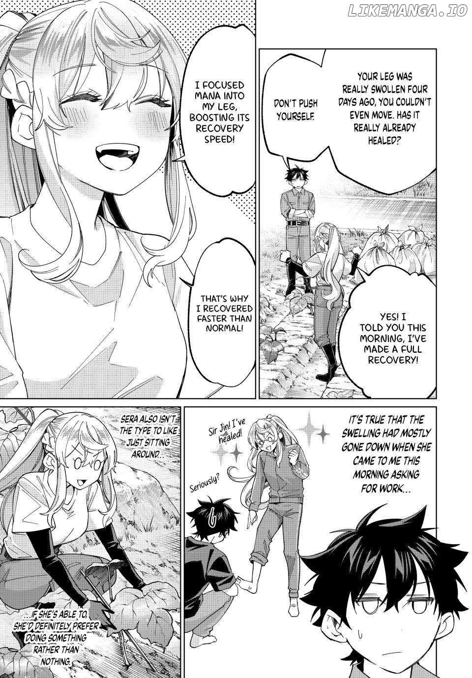 All My Neighbors are Convinced the Female Knight from My Rice Field Is My Wife Chapter 39 page 4 - 