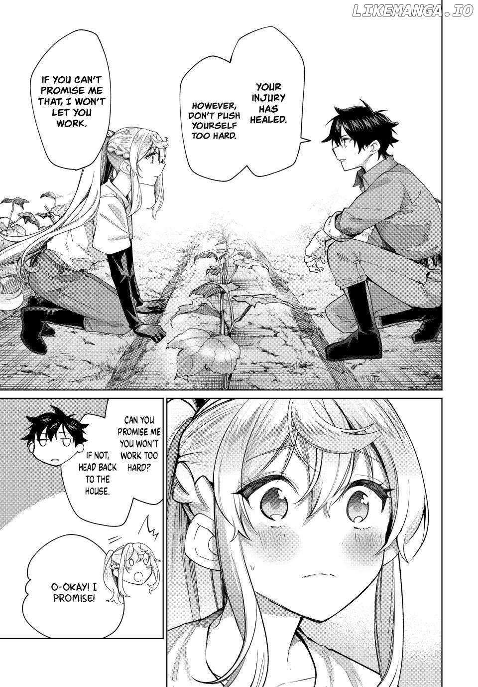 All My Neighbors are Convinced the Female Knight from My Rice Field Is My Wife Chapter 39 page 6 - 