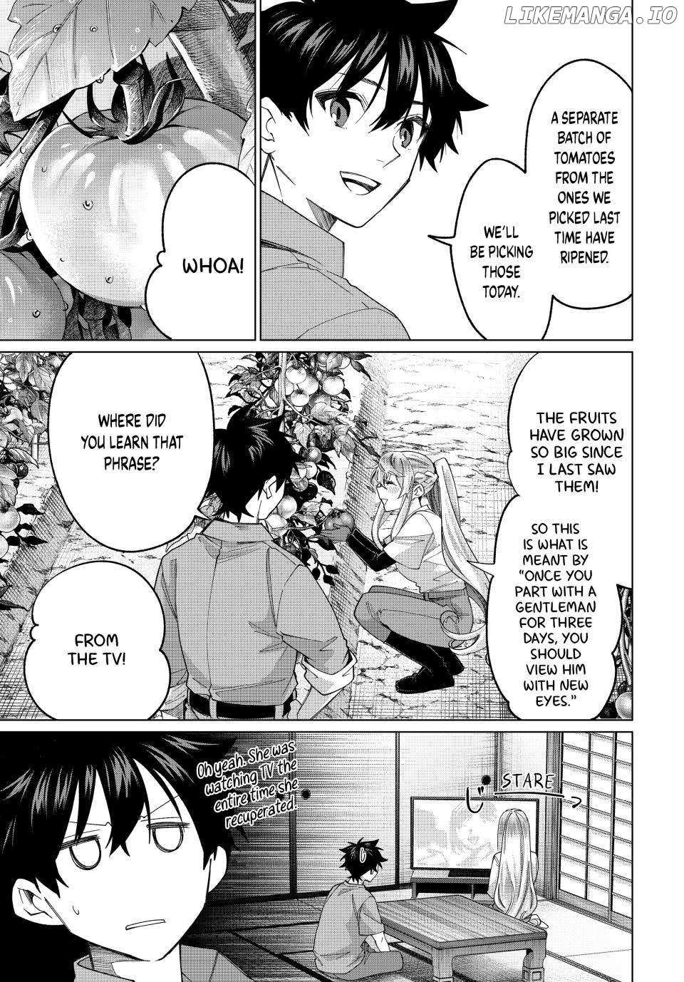 All My Neighbors are Convinced the Female Knight from My Rice Field Is My Wife Chapter 39 page 8 - 
