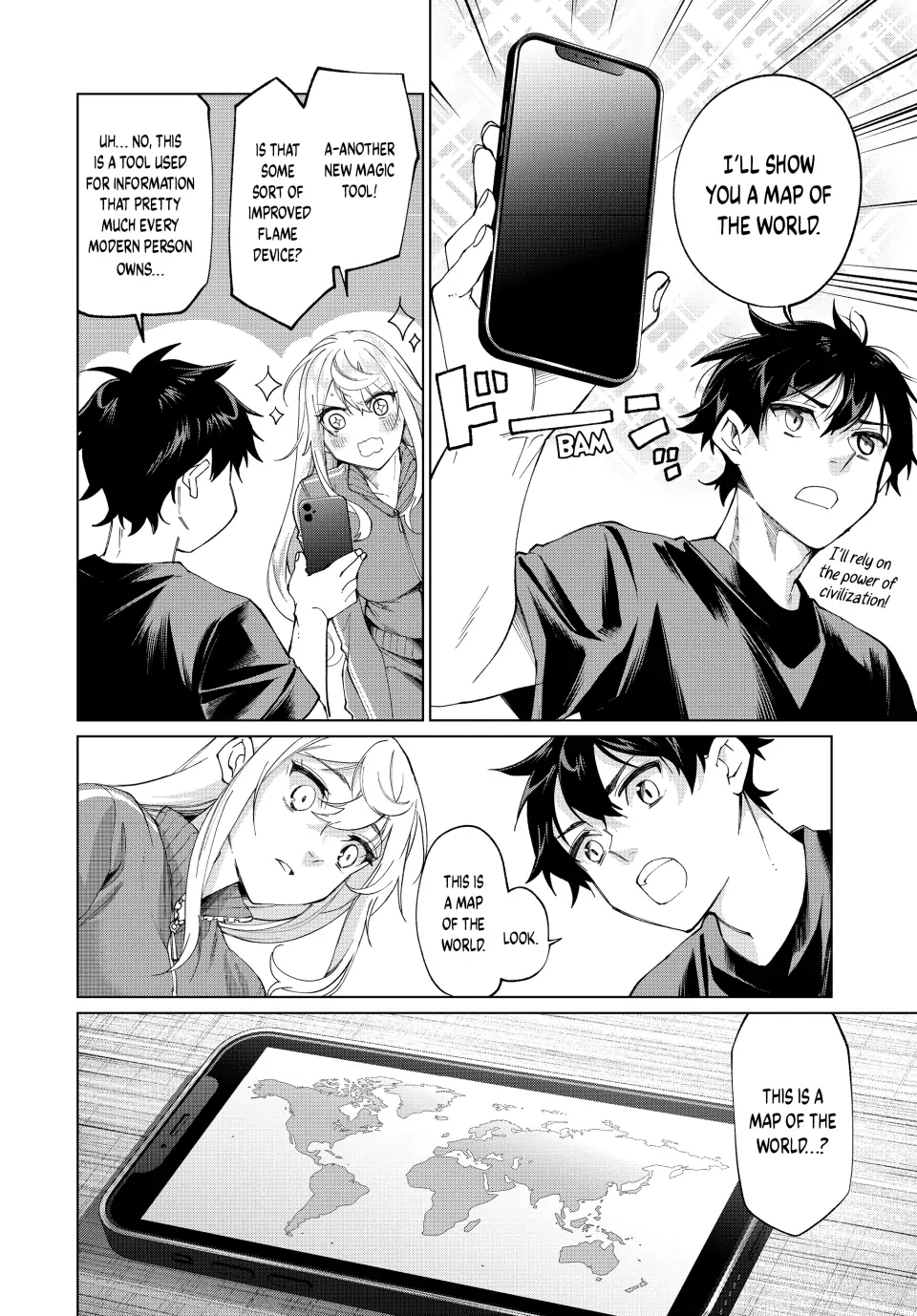 All My Neighbors are Convinced the Female Knight from My Rice Field Is My Wife Chapter 4 page 8 - 