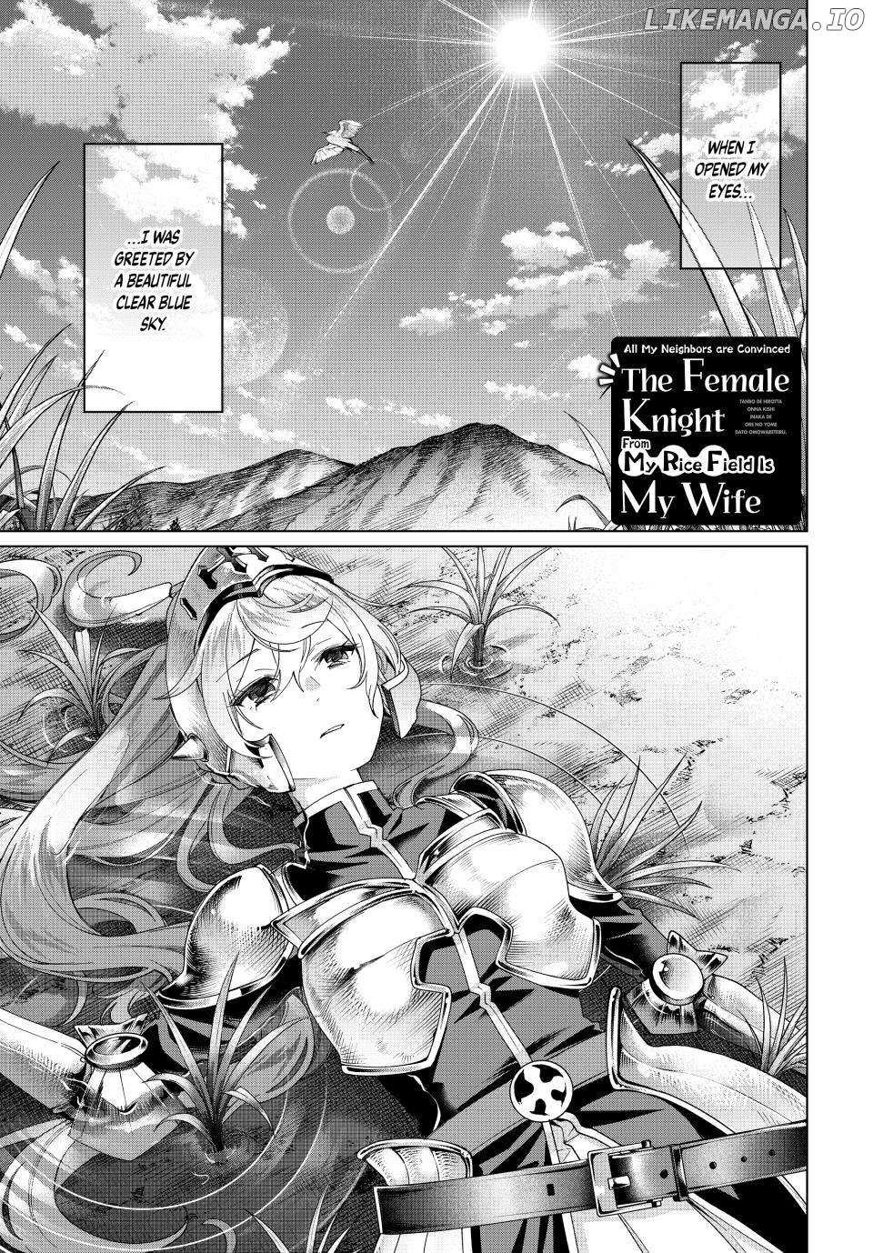 All My Neighbors are Convinced the Female Knight from My Rice Field Is My Wife Chapter 40 page 2 - 