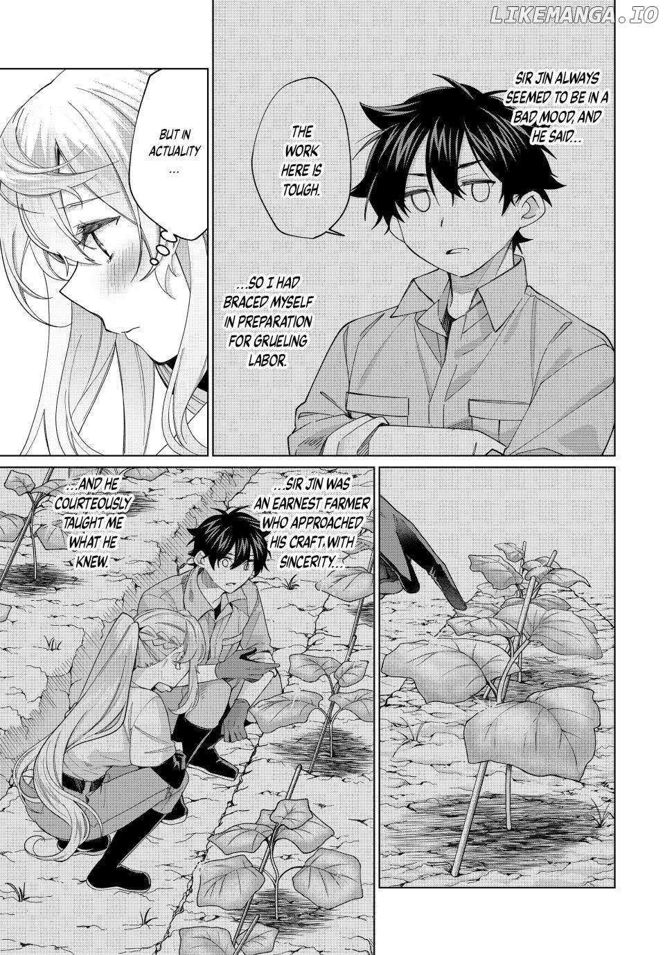 All My Neighbors are Convinced the Female Knight from My Rice Field Is My Wife Chapter 40 page 8 - 
