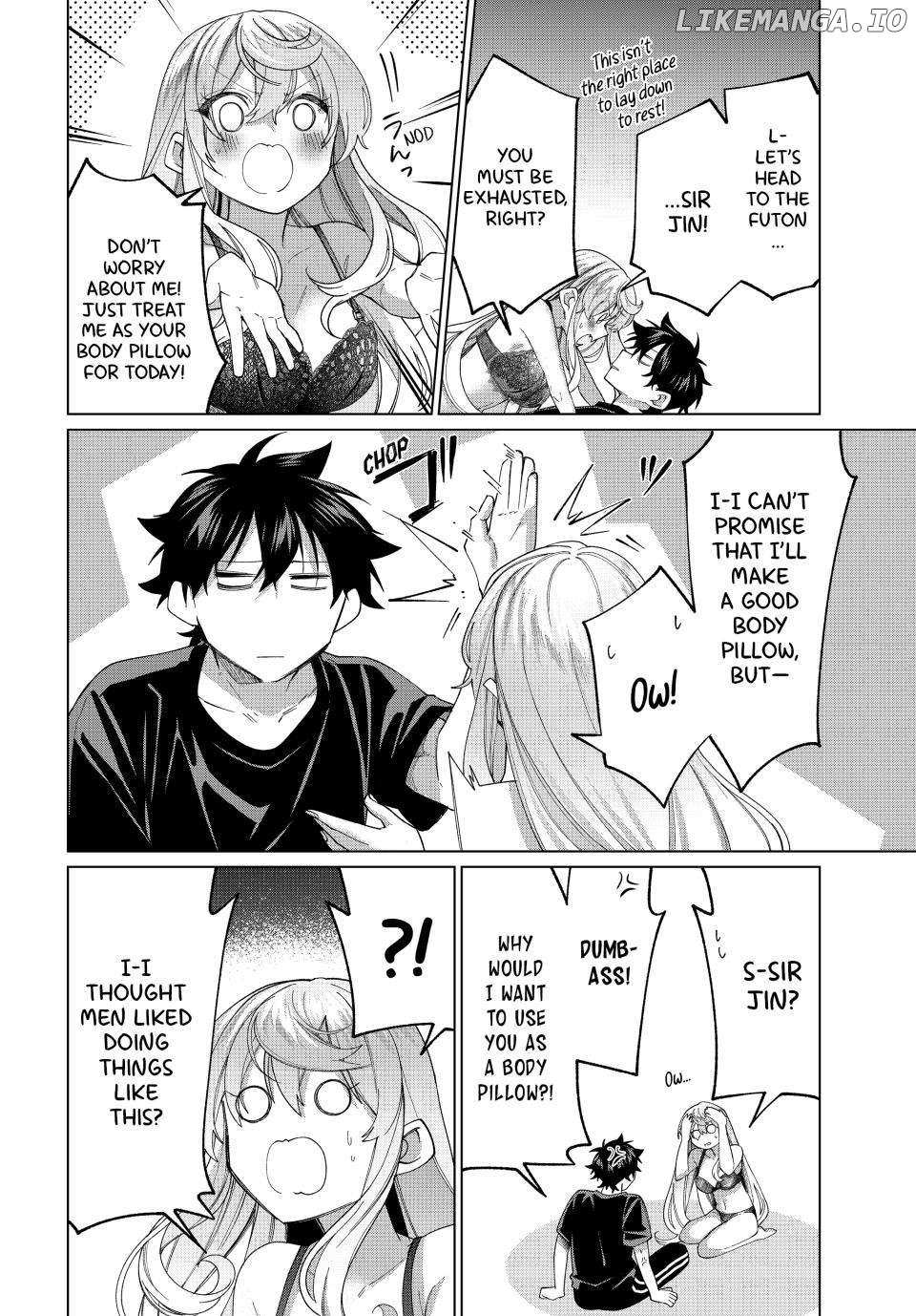 All My Neighbors are Convinced the Female Knight from My Rice Field Is My Wife Chapter 41 page 14 - 
