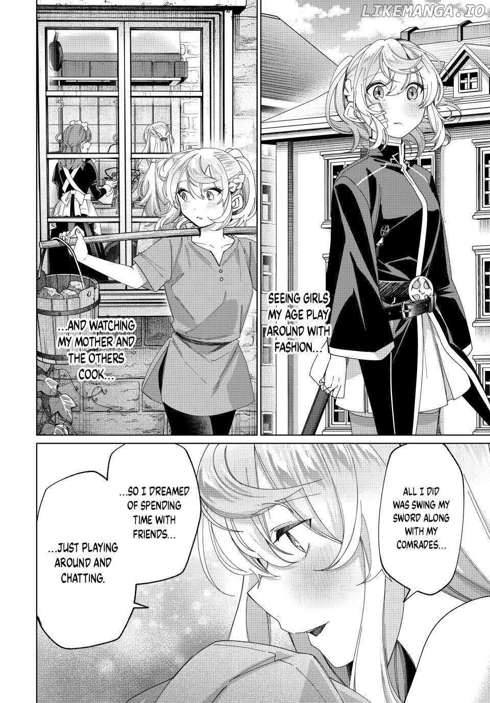 All My Neighbors are Convinced the Female Knight from My Rice Field Is My Wife Chapter 42 page 12 - 