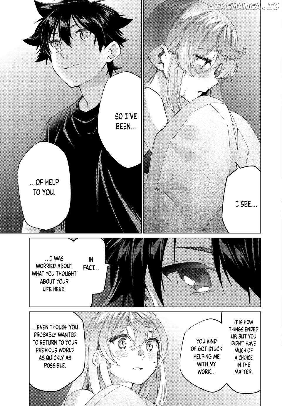 All My Neighbors are Convinced the Female Knight from My Rice Field Is My Wife Chapter 42 page 9 - 