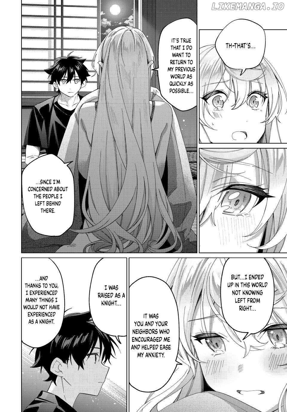 All My Neighbors are Convinced the Female Knight from My Rice Field Is My Wife Chapter 42 page 10 - 