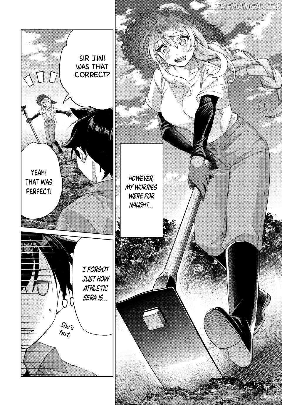 All My Neighbors are Convinced the Female Knight from My Rice Field Is My Wife Chapter 44 page 14 - 