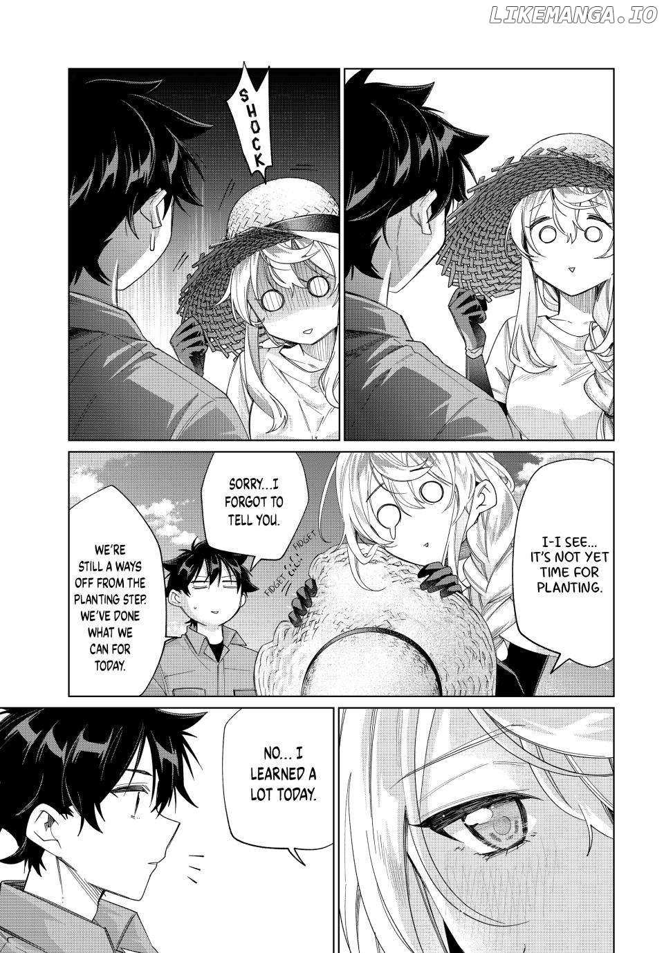 All My Neighbors are Convinced the Female Knight from My Rice Field Is My Wife Chapter 44 page 21 - 