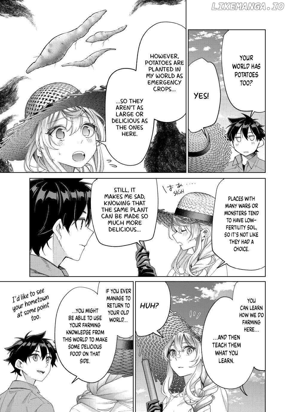 All My Neighbors are Convinced the Female Knight from My Rice Field Is My Wife Chapter 44 page 9 - 