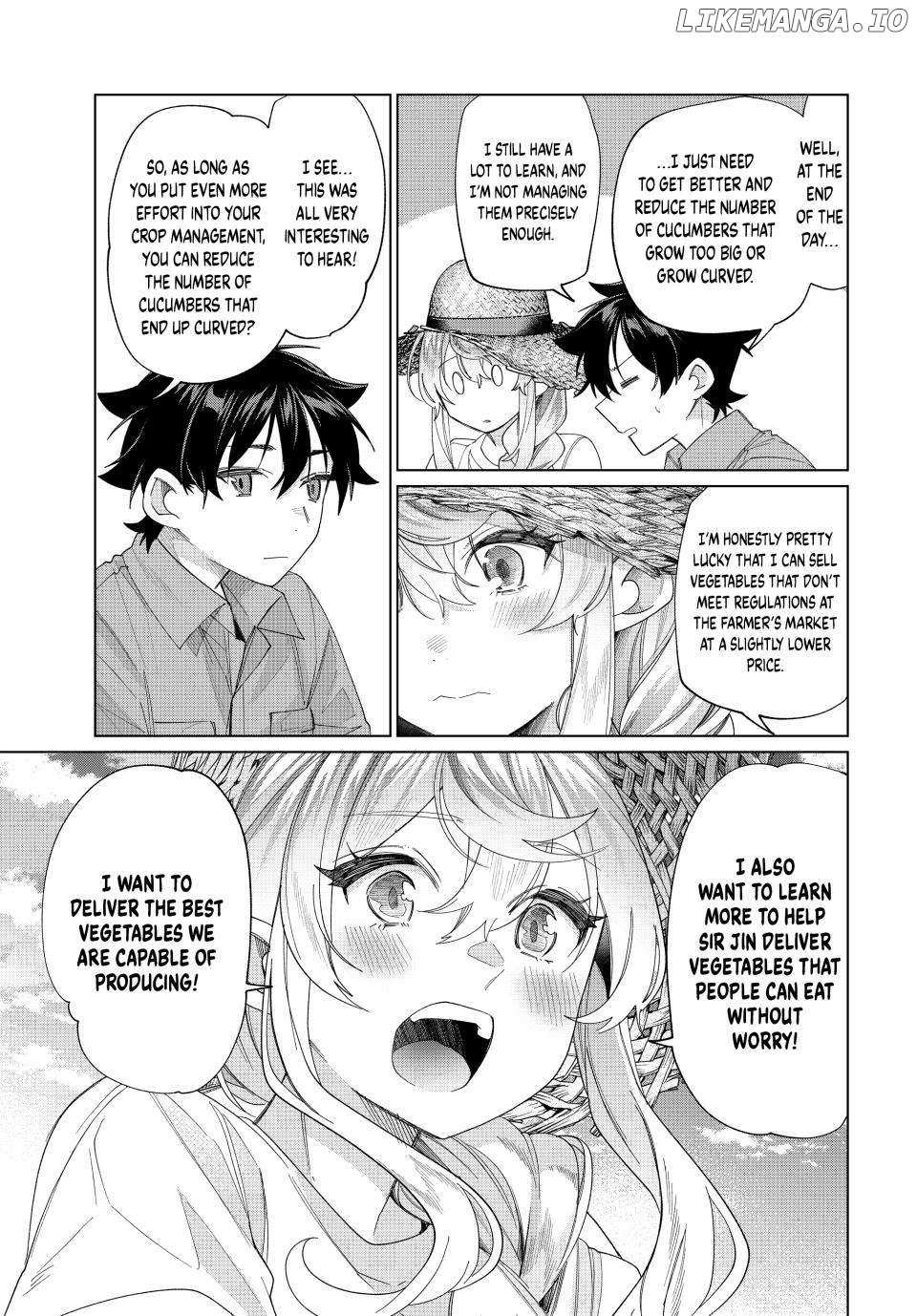 All My Neighbors are Convinced the Female Knight from My Rice Field Is My Wife Chapter 45 page 14 - 