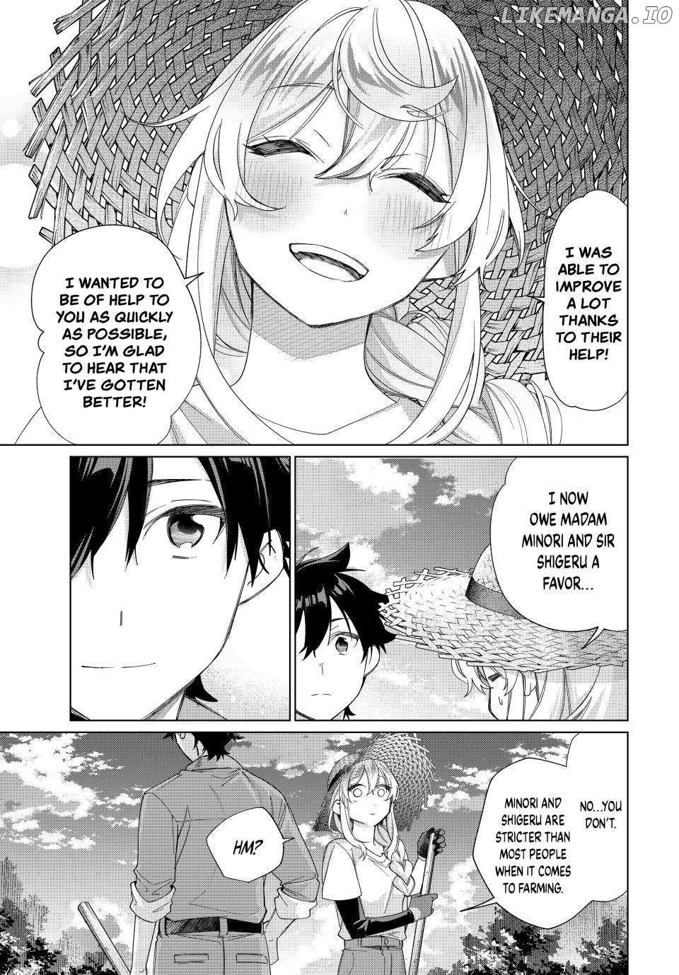 All My Neighbors are Convinced the Female Knight from My Rice Field Is My Wife Chapter 46 page 14 - 