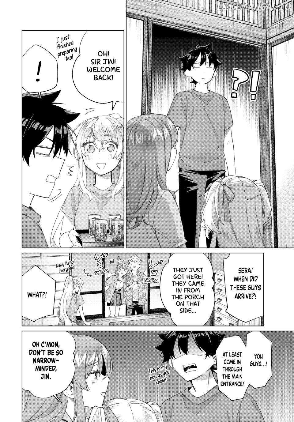 All My Neighbors are Convinced the Female Knight from My Rice Field Is My Wife Chapter 46 page 19 - 