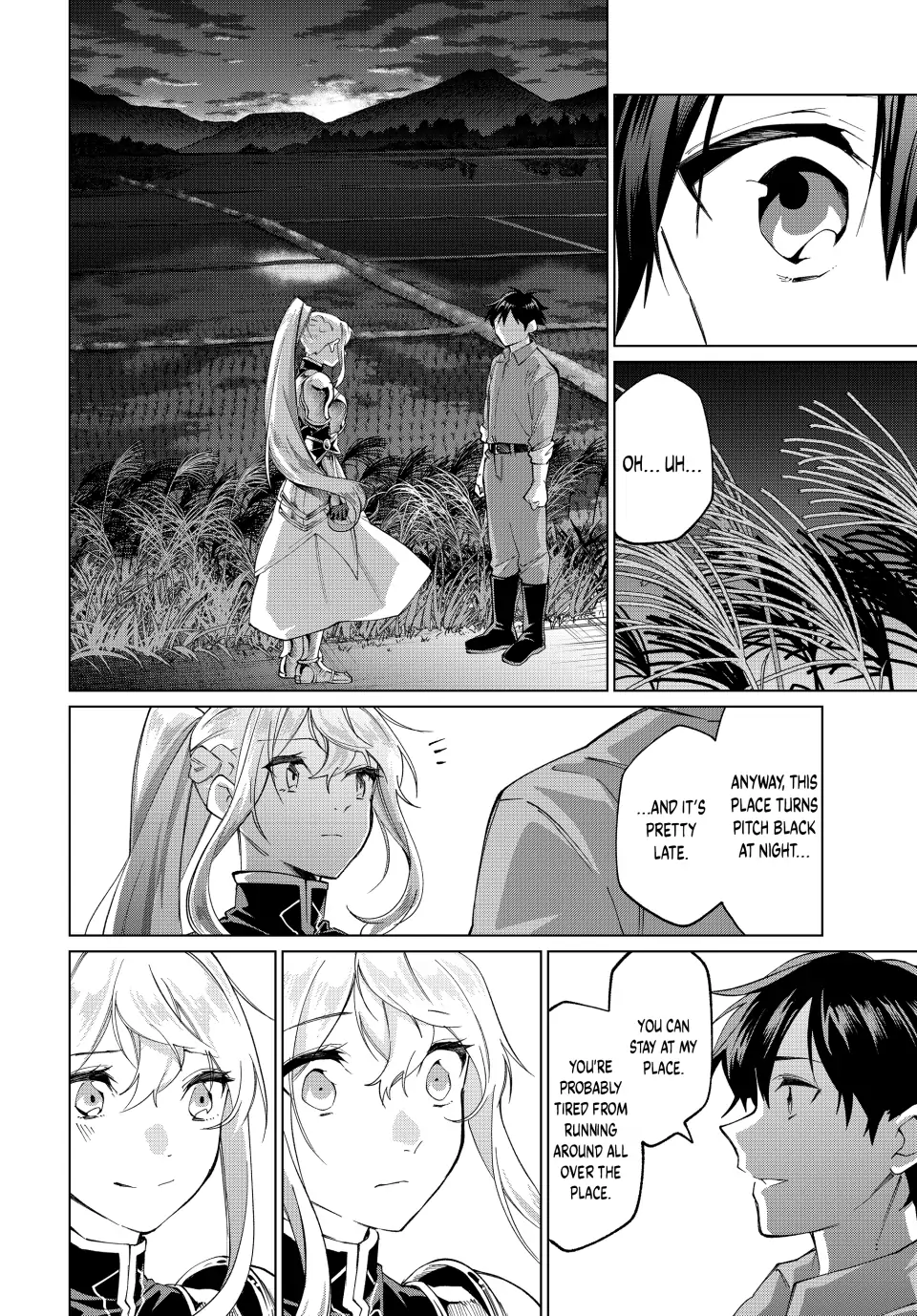 All My Neighbors are Convinced the Female Knight from My Rice Field Is My Wife Chapter 5 page 14 - 