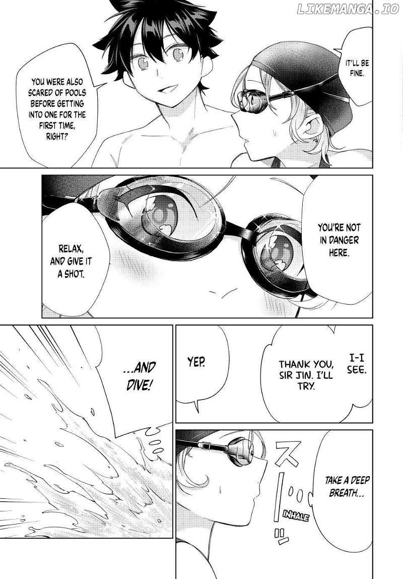 All My Neighbors are Convinced the Female Knight from My Rice Field Is My Wife Chapter 52 page 13 - 