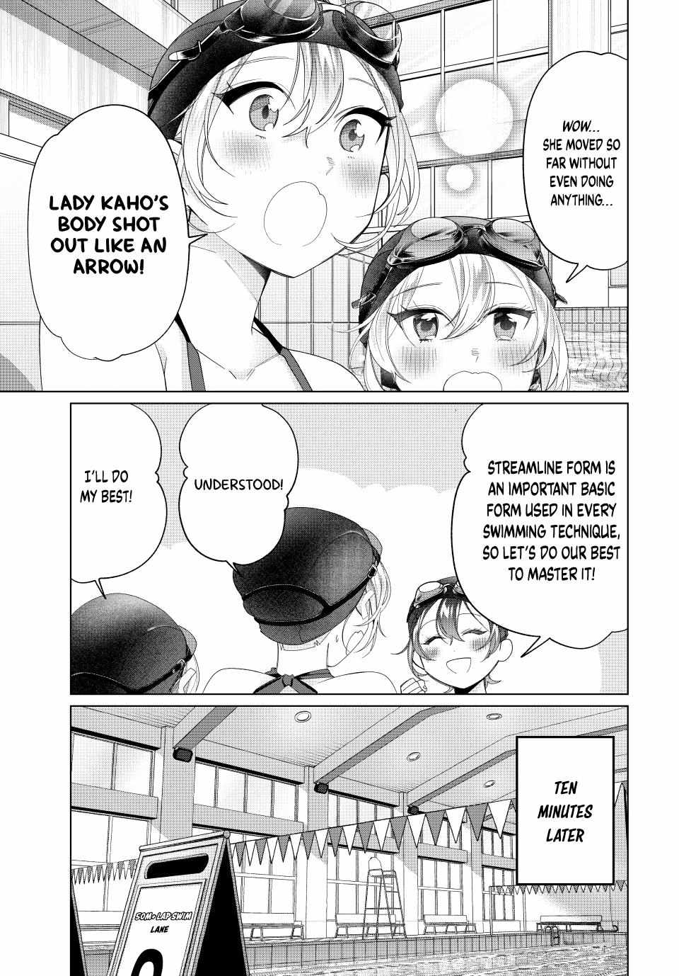 All My Neighbors are Convinced the Female Knight from My Rice Field Is My Wife Chapter 53 page 12 - 