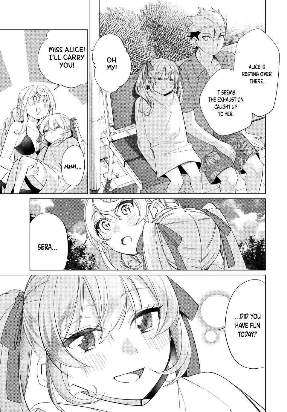 All My Neighbors are Convinced the Female Knight from My Rice Field Is My Wife Chapter 55 page 12 - 