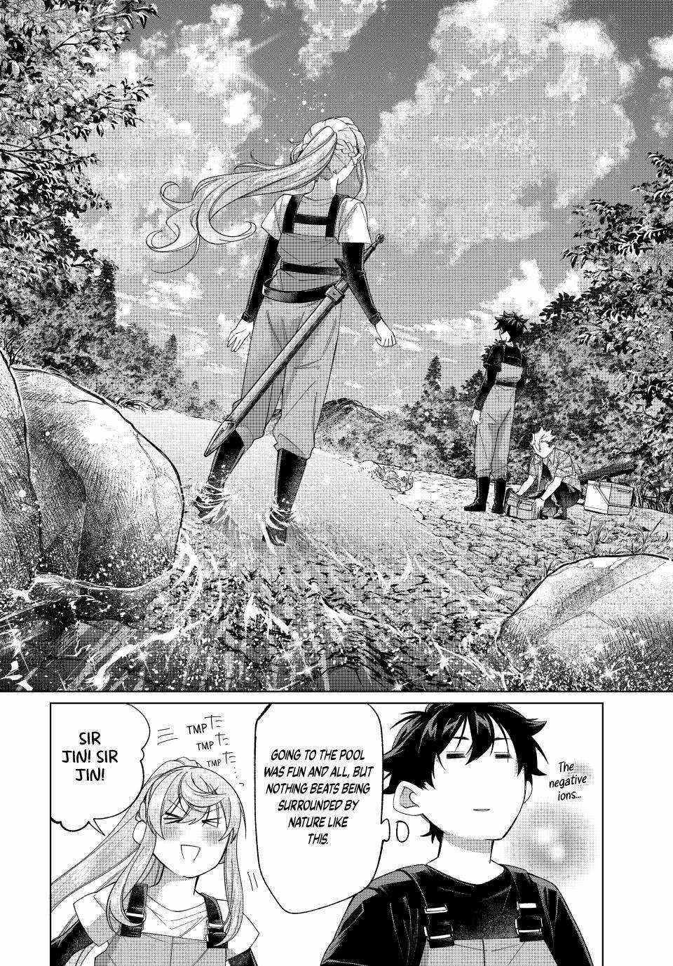 All My Neighbors are Convinced the Female Knight from My Rice Field Is My Wife Chapter 58 page 9 - 