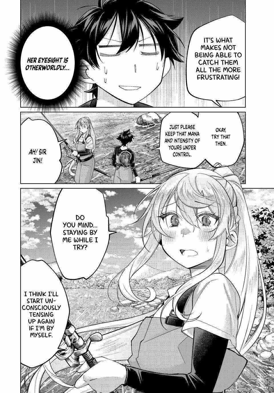 All My Neighbors are Convinced the Female Knight from My Rice Field Is My Wife Chapter 59 page 14 - 