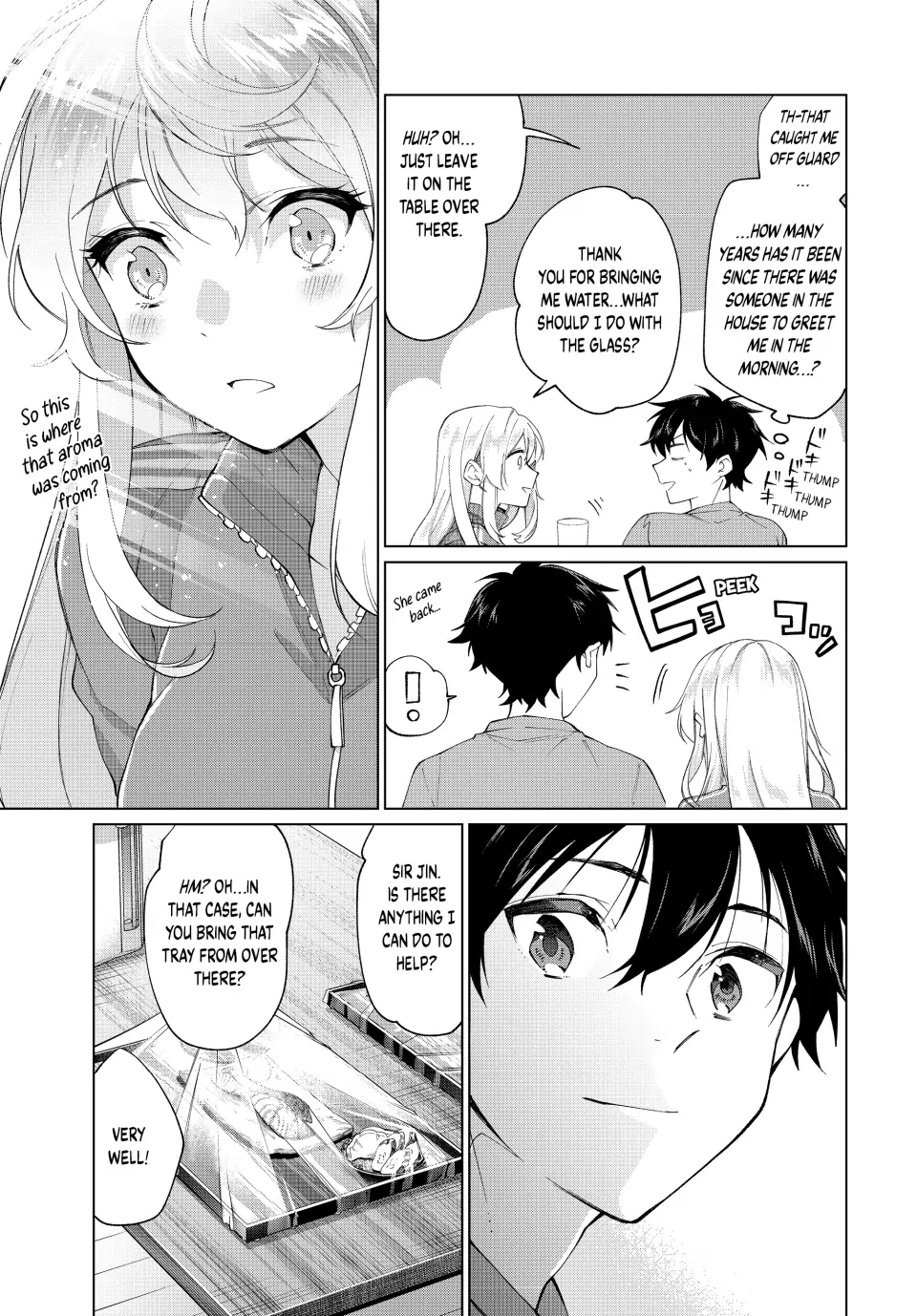 All My Neighbors are Convinced the Female Knight from My Rice Field Is My Wife Chapter 6 page 7 - 