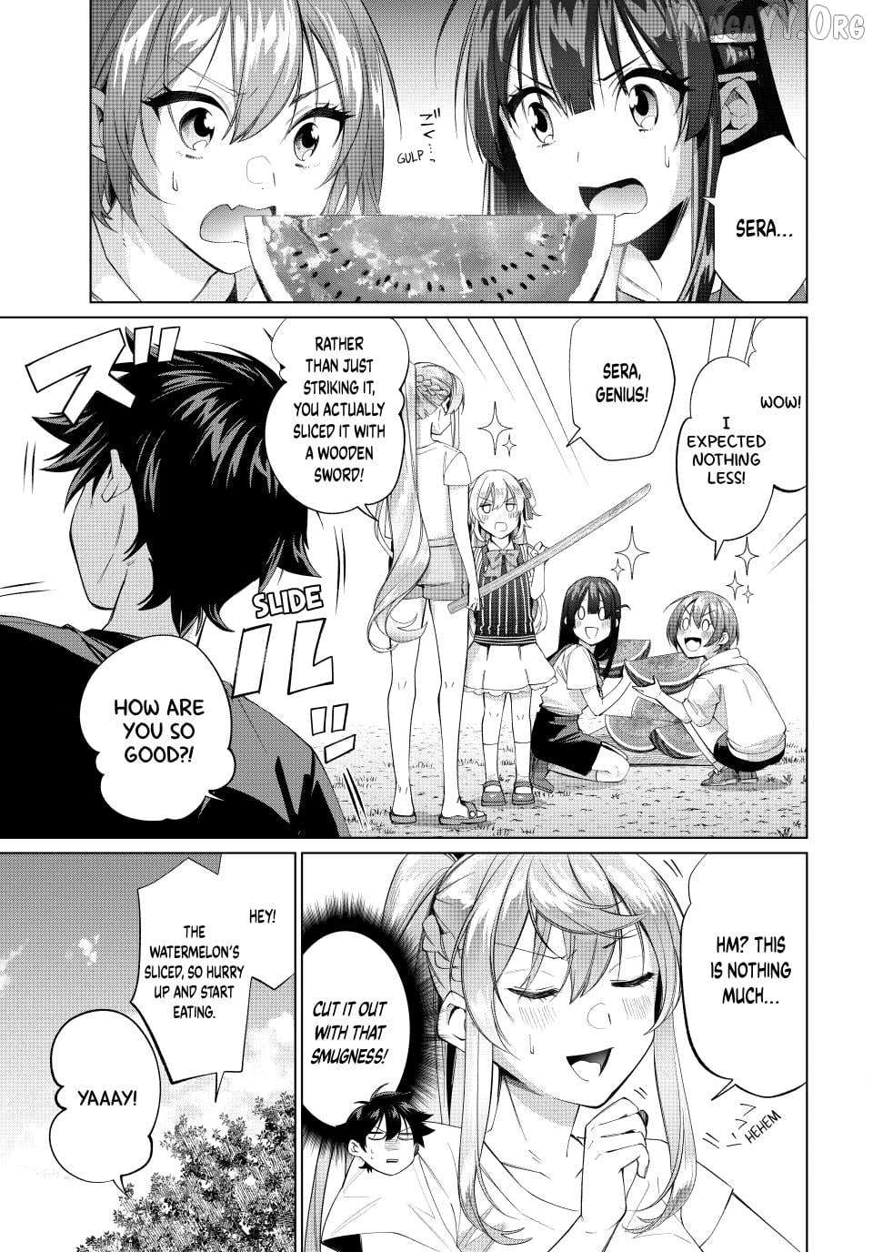 All My Neighbors are Convinced the Female Knight from My Rice Field Is My Wife Chapter 63 page 9 - 