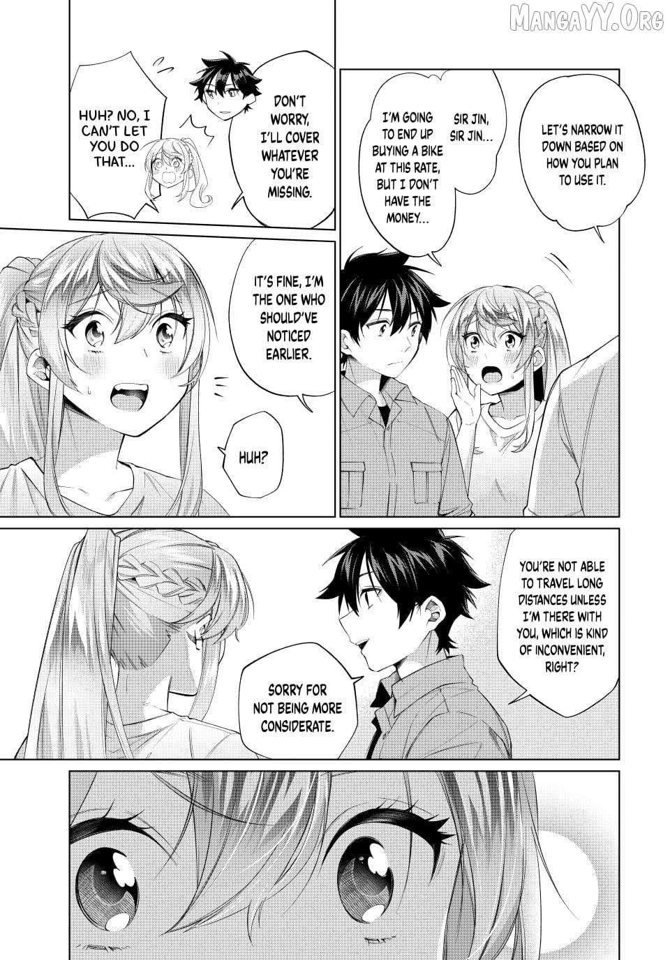 All My Neighbors are Convinced the Female Knight from My Rice Field Is My Wife Chapter 64 page 16 - 