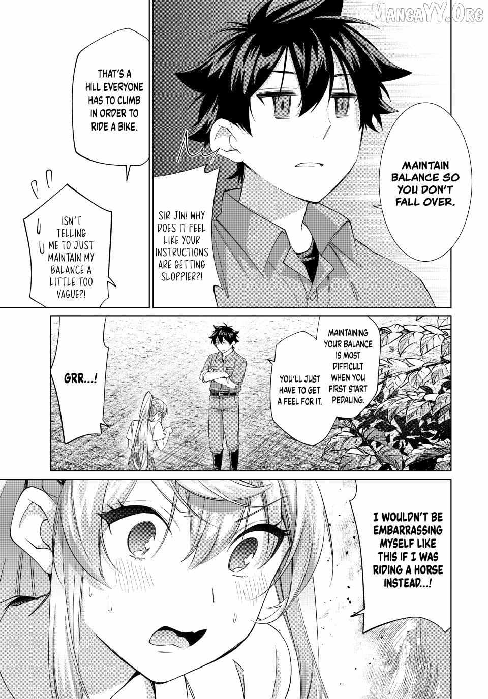 All My Neighbors are Convinced the Female Knight from My Rice Field Is My Wife Chapter 65 page 14 - 