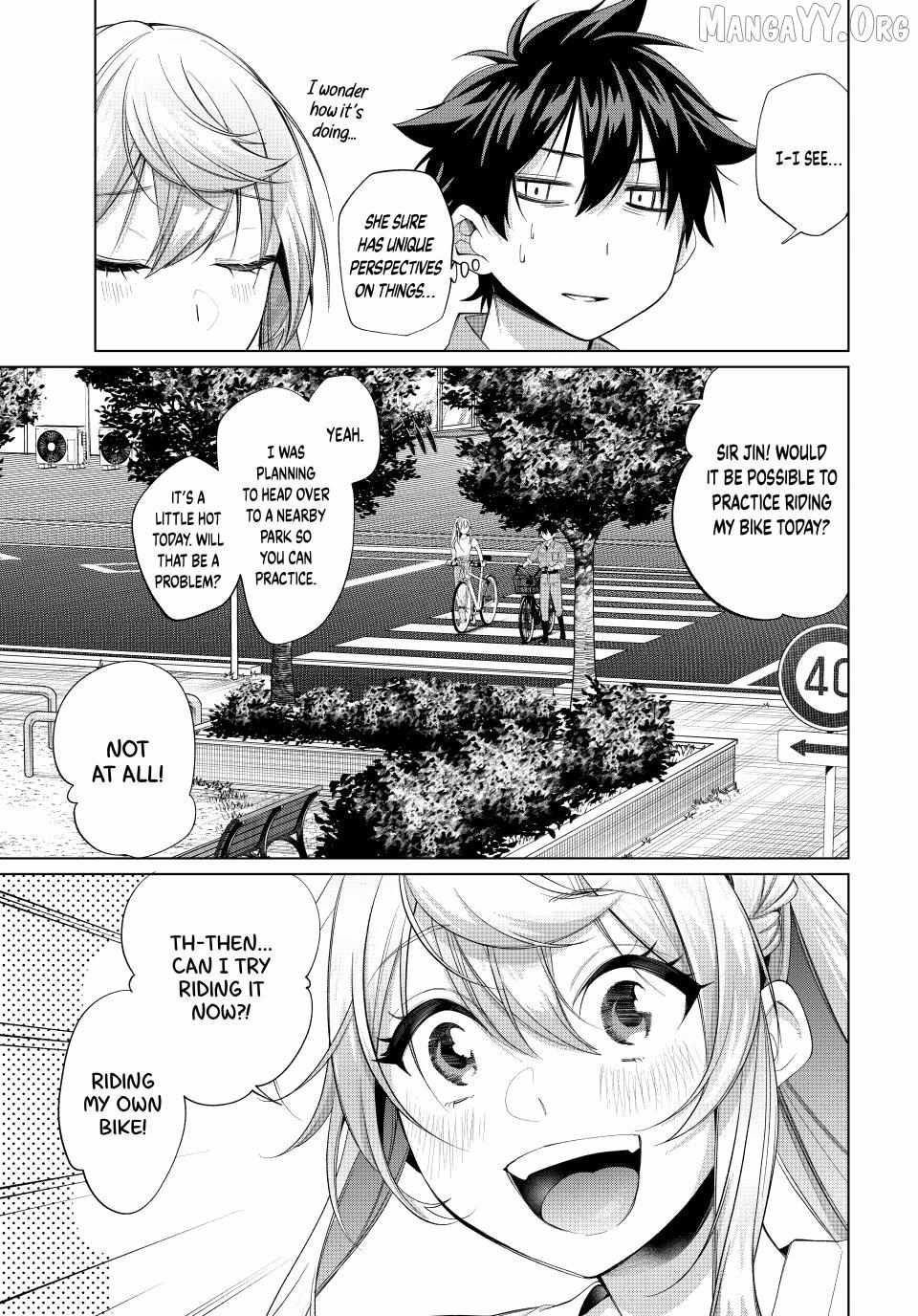 All My Neighbors are Convinced the Female Knight from My Rice Field Is My Wife Chapter 65 page 8 - 