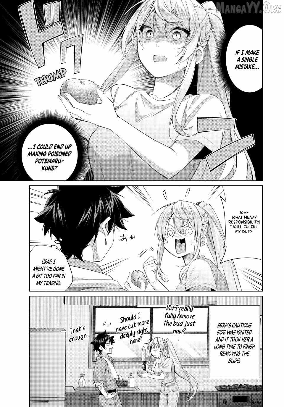 All My Neighbors are Convinced the Female Knight from My Rice Field Is My Wife Chapter 66 page 12 - 