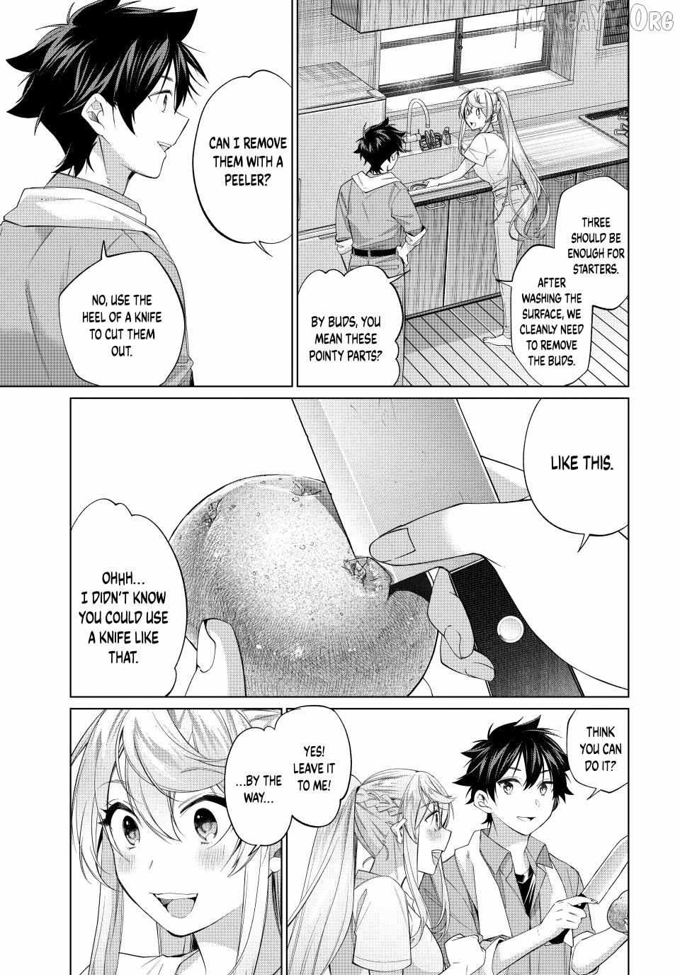All My Neighbors are Convinced the Female Knight from My Rice Field Is My Wife Chapter 66 page 10 - 