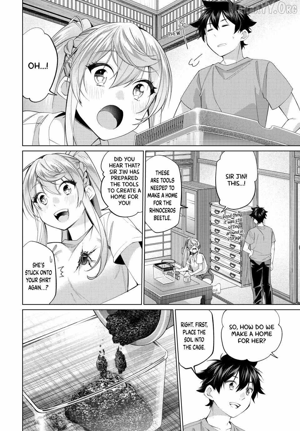 All My Neighbors are Convinced the Female Knight from My Rice Field Is My Wife Chapter 67 page 12 - 